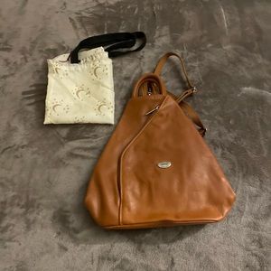 Made in Italy leather backpack